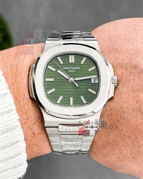 patek philippe nautilus 5711 green dial price|patek philippe nautilus reference 5711.